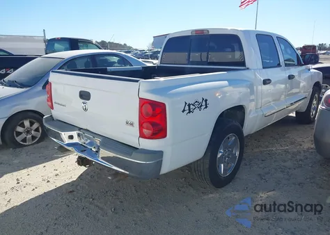 2005 Dodge Dakota Laramie из США, поврежденный, VIN 1D7HW58N75S243675